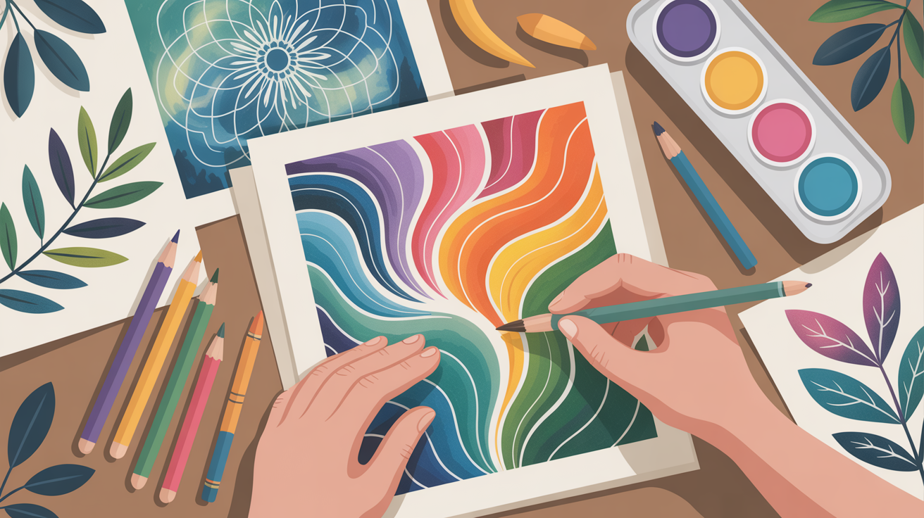 Using Art for Anxiety Management