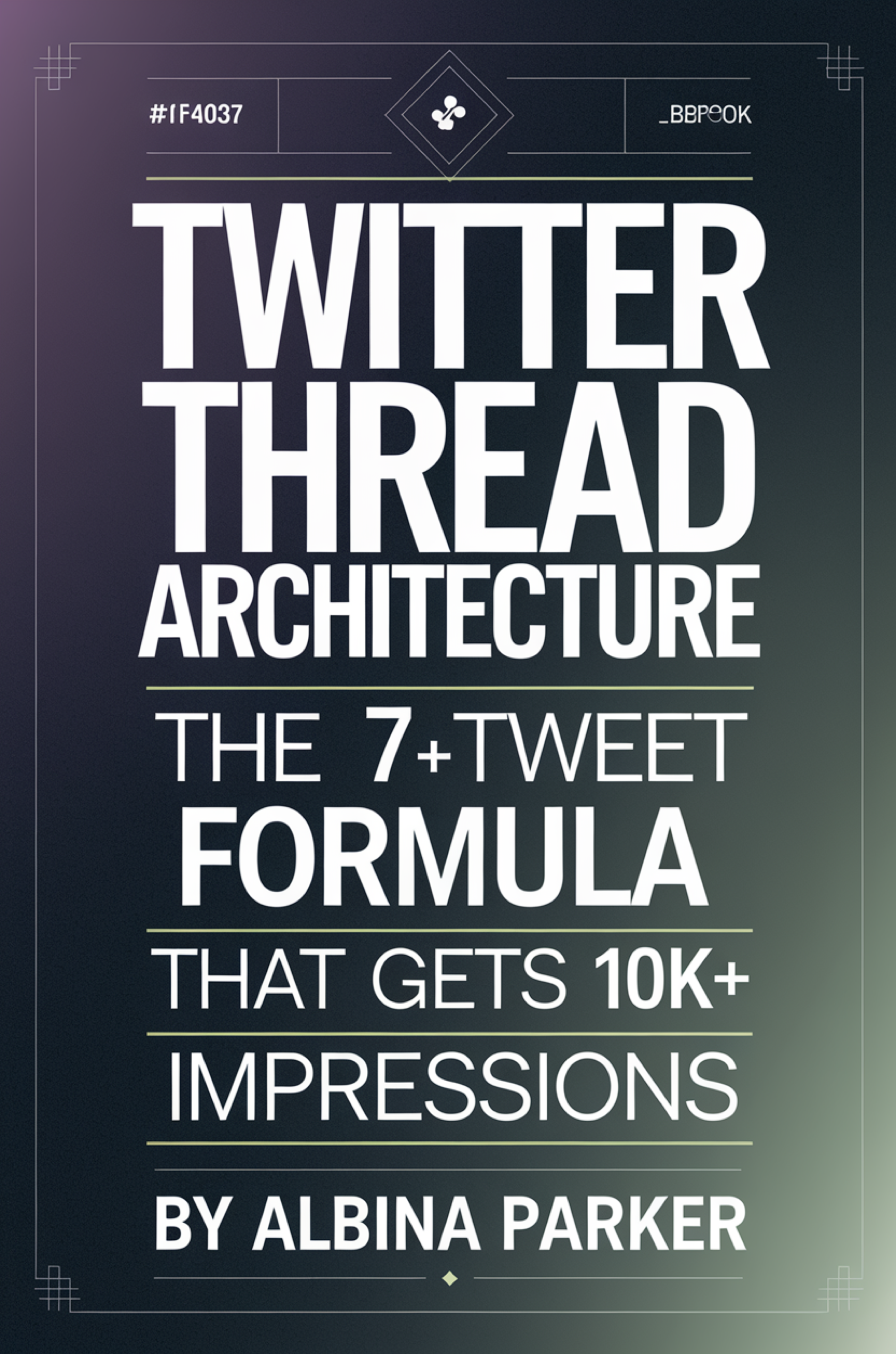 Twitter Thread Architecture: The 7-Tweet Formula That Gets 10K+ Impressions