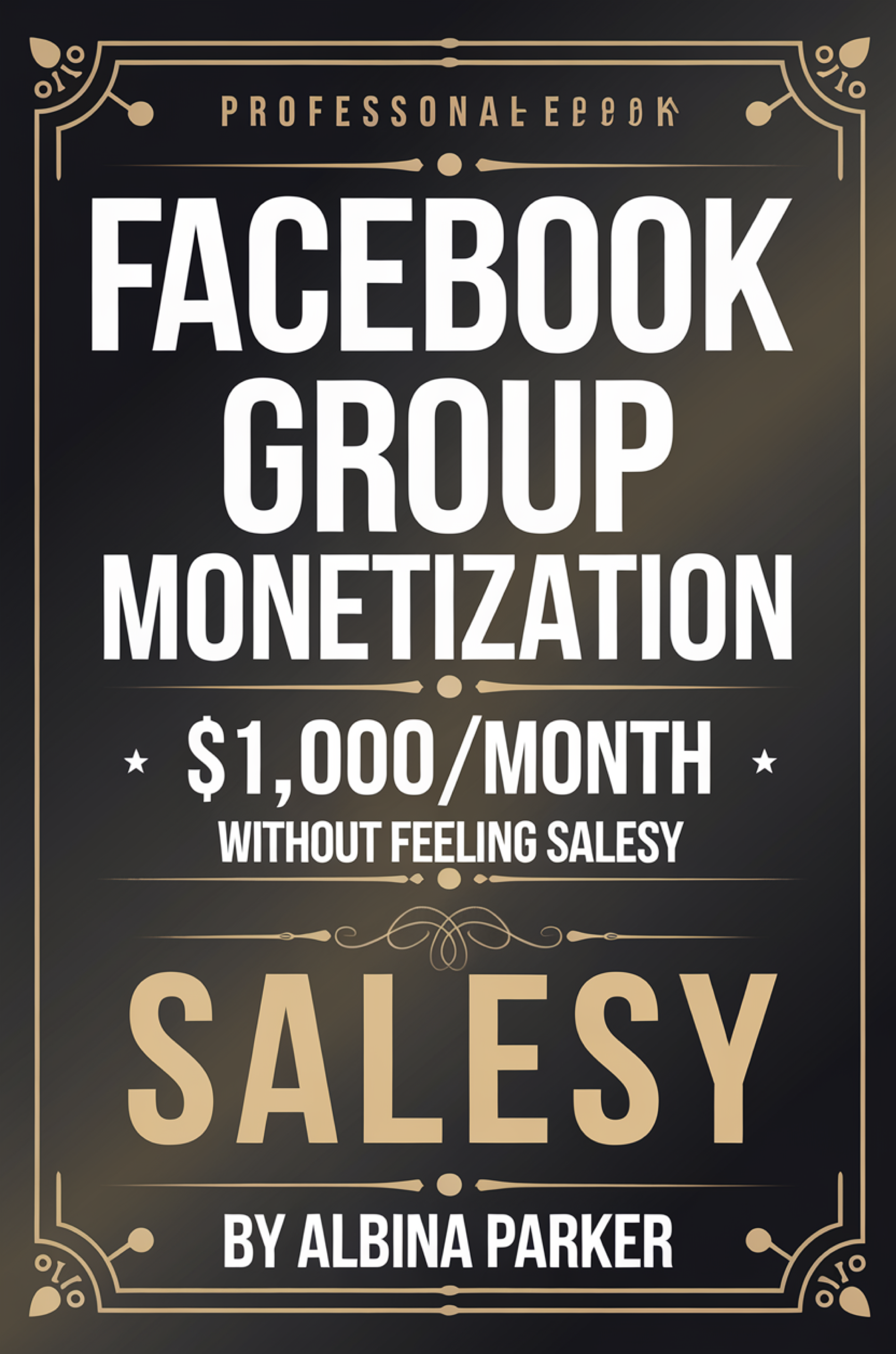 Facebook Group Monetization: $1,000/Month Without Feeling Salesy